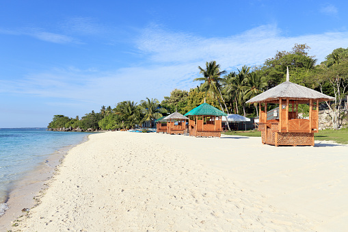 Beautiful Lambug beach, Cebu, Philippines