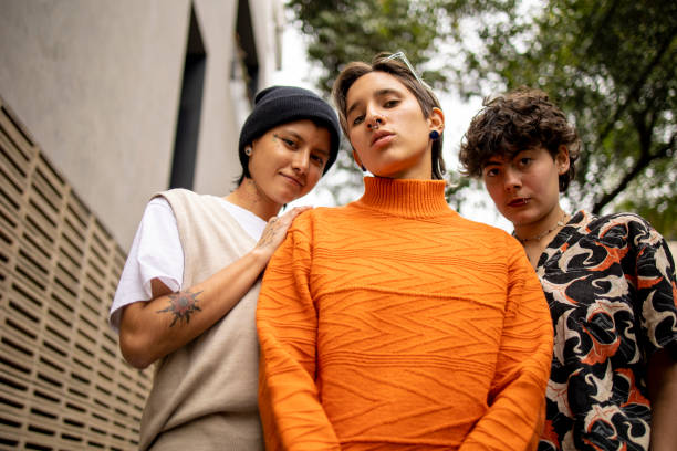 istock Low angle photo of three young women 1485597813