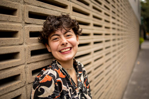 istock Young confident smiling Latin woman looking at the camera 1485599411