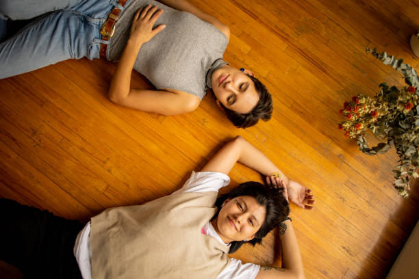 istock Two young women looking at the camera 1485600080