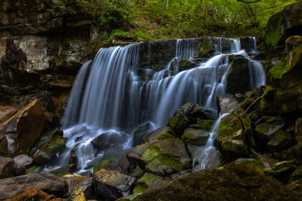 istock Wolf Creek Falls in the New River Gorge 1485613333