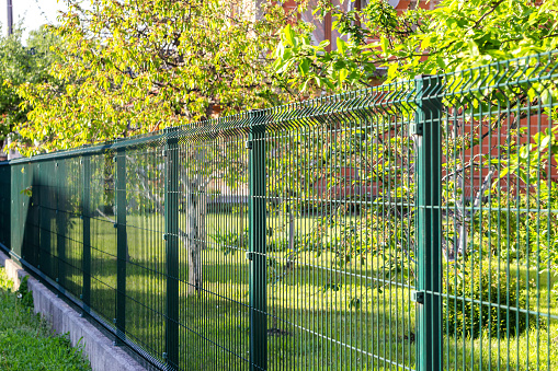 grating wire industrial fence panels.