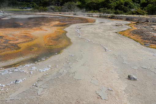 Orakei Korako geothermal landscape New Zealand