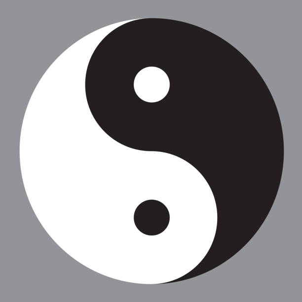 ying ヤンシンボルの調和とバランス - tao点のイラスト素材／クリップアート素材／マンガ素材／アイコン素材