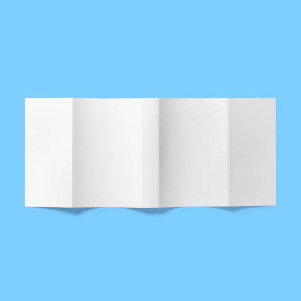 istock Back to school concept , hard cover blank white open dust jacket full spread isolated on blue. 1485631472