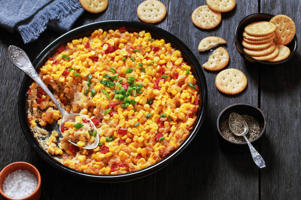 istock New Orleans Style Corn casserole in baking dish 1485657681