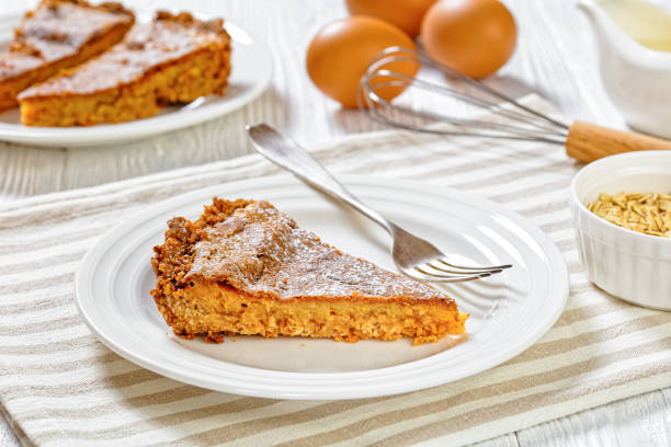 istock Momofuku Milk Bar Crack Pie, top view 1485658331