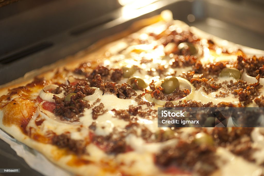 Pizza - Royalty-free Assado no Forno Foto de stock