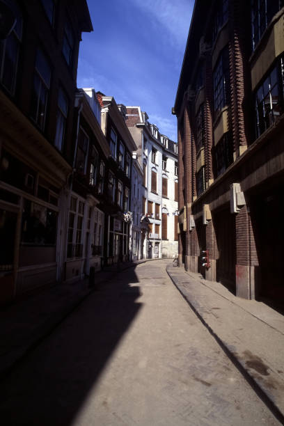 European alley scenery
