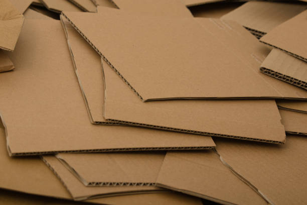 istock Pile of cut cardboard 1485683350