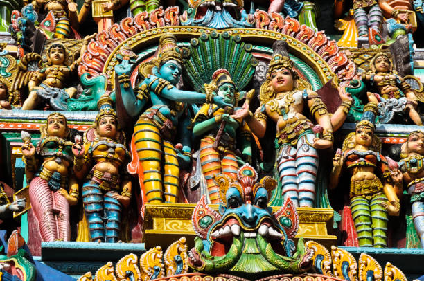 istock statue of Krisna 1485701261