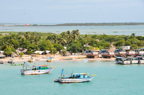 istock fishing boats along the coast 1485701544
