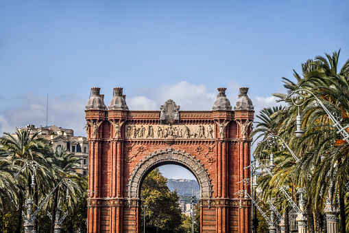 Arco de Triunfo de Barcelona, Spain