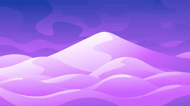 istock The ridge of high mountains horizontal landscape. 1485706911