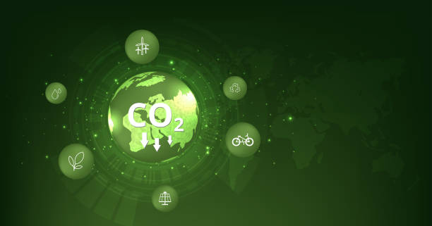 istock The idea of reducing CO2 emissions to limit global warming. 1485715017