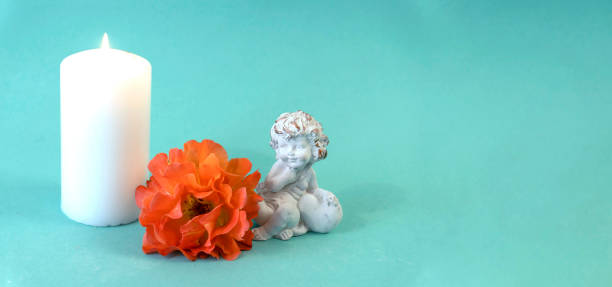 Flat lay with copy space  for the wedding, birthday, party or other celebration.