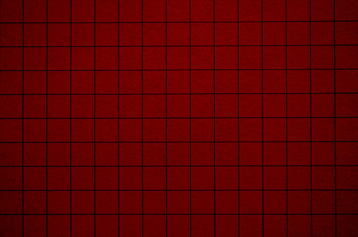 Abstract red graph paper texture background. Grunge paper surface with copy space.