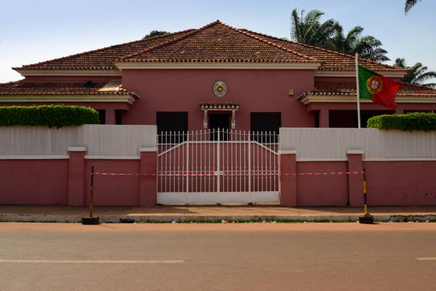 istock Portuguese Embassy, Bissau, Guinea-Bissau 1485743945