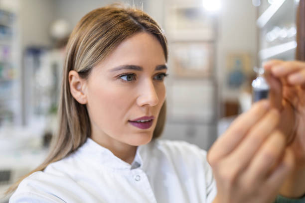 istock Pharmacist looking for a drug 1485746328
