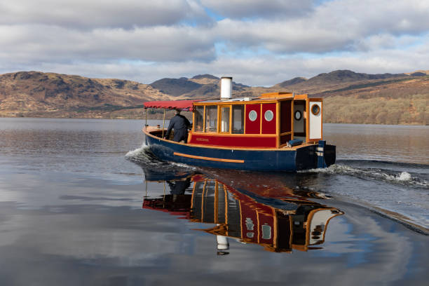 istock Steam Launch Rosebank, quarter bow and stern 1485766169