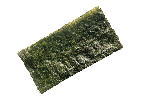 A Seaweed on white background