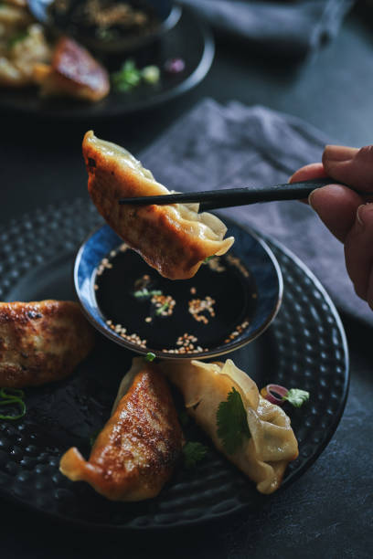 istock Gyoza Japanese Potstickers 1485771850