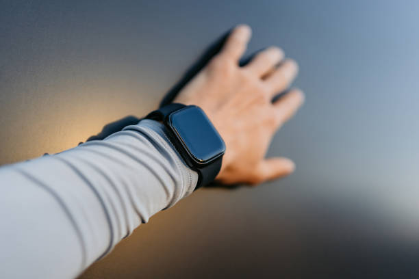 istock Fitness Tracker On A Male Hand 1485776621