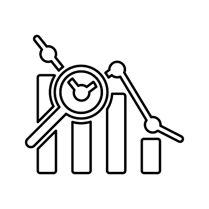 Actuarial data icon. Beautiful icon symbol for commercial use, printed files and presentations, Promotional Materials, web or any type of design project.