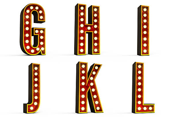 istock Alphabet Set - Part 2 of 5 with clipping path 148578983
