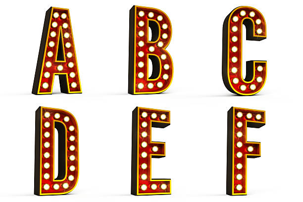 istock Alphabet Set - Part 1 of 5 with clipping path 148579088