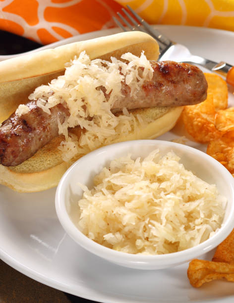 istock Sausage sandwiches 1485794747