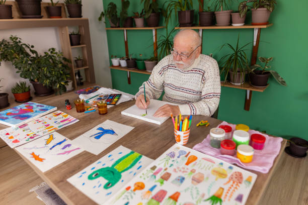 istock When motivation kicks in, he is always at his art studio 1485813203