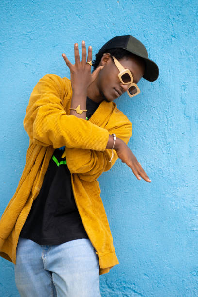 istock African man in hip hop dance position 1485815211