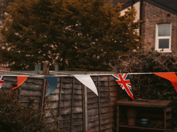 istock The garland outside with british national flags ,coronation ceremony celebration, 6 may 2023 1485823721
