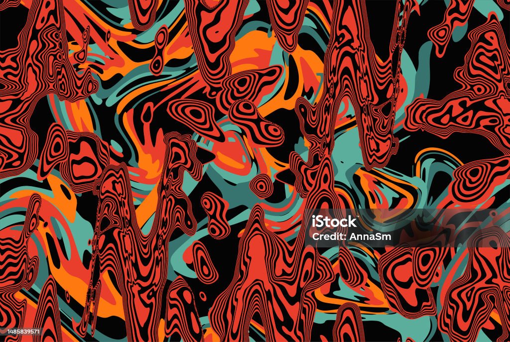 Futureristic Design Pattern Digital Futuristic Seamless Pattern Modern Technological Design With ...