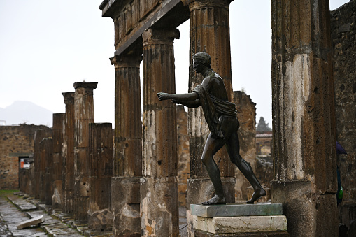 Pompeii in the rain