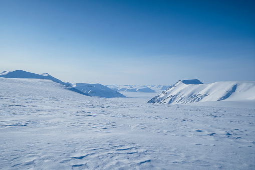Beautiful Arctic Ice Mountains