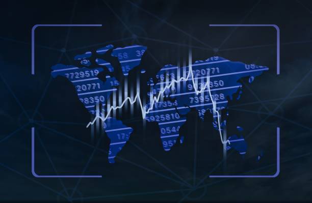 istock chart of financials on platter down fall and crash 1485850720