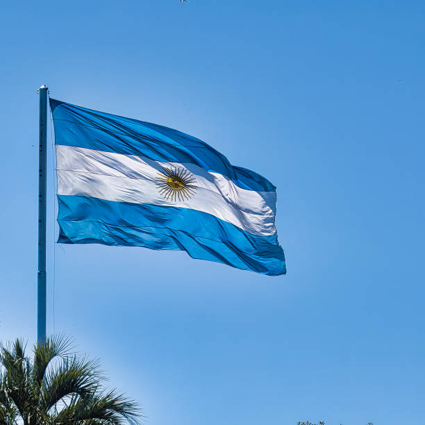 istock argentina national blue white flag 1485851091