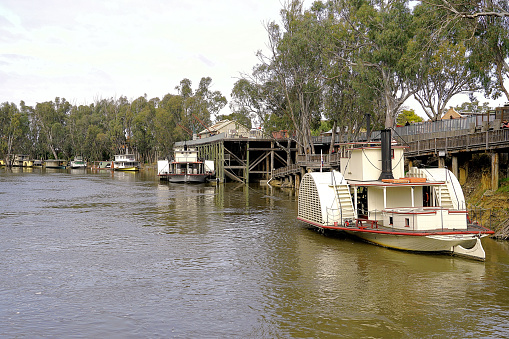 Cruising the Murray River in the Port Area, Northern Country