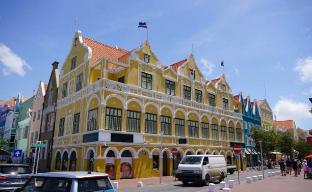 istock Street Scene in Willemstad Curacao 1485891941