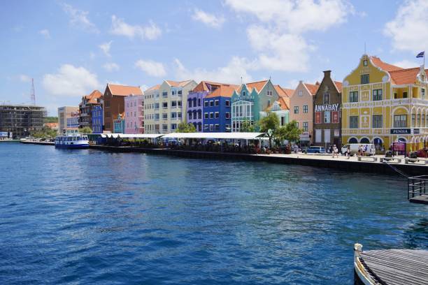 istock Colourful Row Houses, Punda , Willemstad Curacao 1485892003