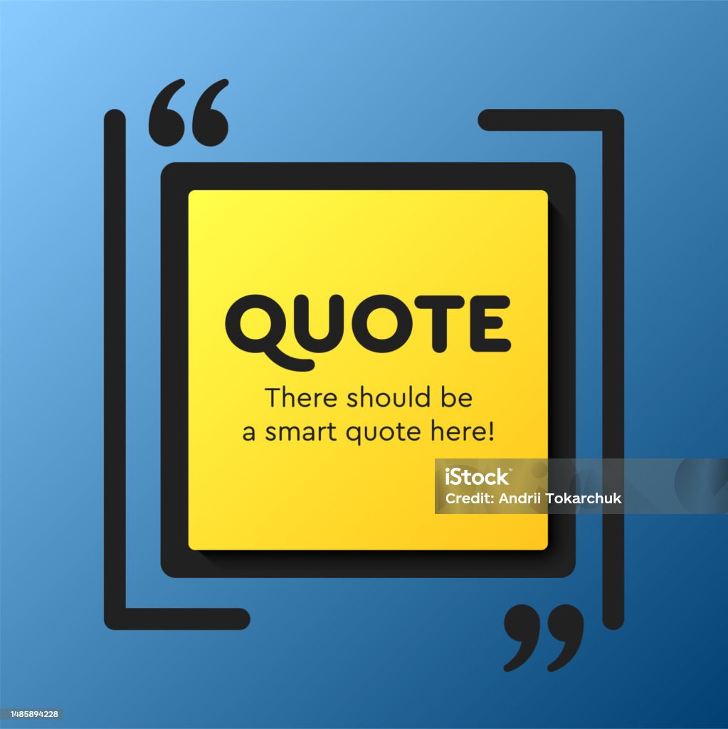 Message Fram Box Quote Frame Blank Text Quote Boxes Message Stock Illustration ...