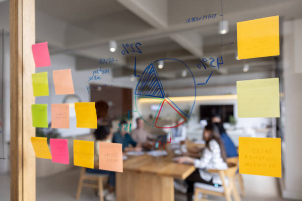 istock Business team creating a growth strategy in a meeting at the office 1485907853