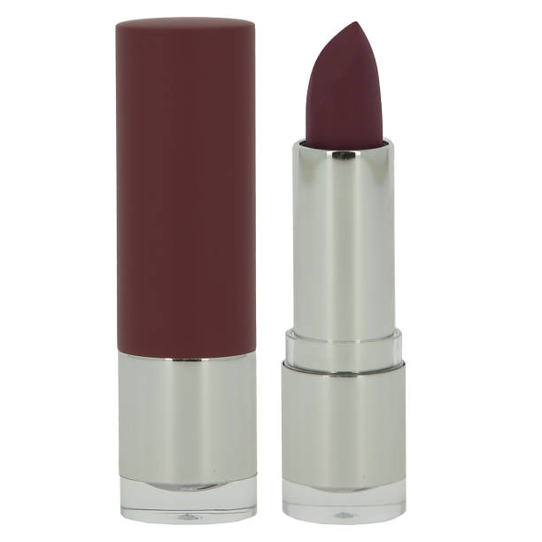 istock Open lipstick in a silver case on a white isolated background 1485910392