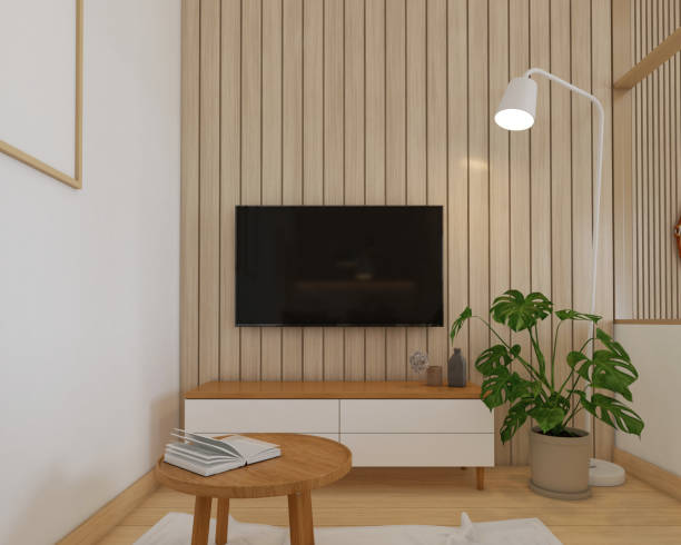 istock Modern japan style living room 1485912062