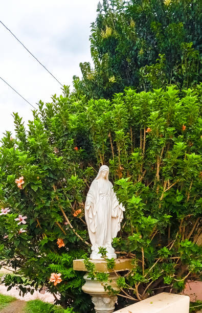 escultura da virgem guadalupe - artica - fotografias e filmes do acervo