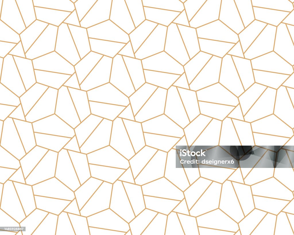 Geometric Line Vector Pattern Stock Illustration - Download Image Now ...