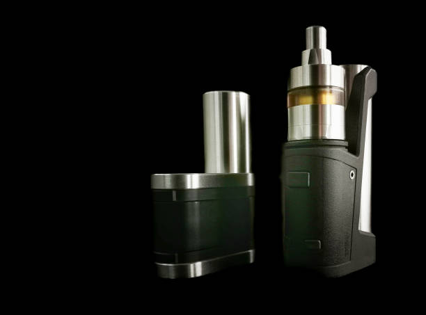 istock Advanced personal vaporizer or e-cigarette Vintage style, side by side style 1485950543