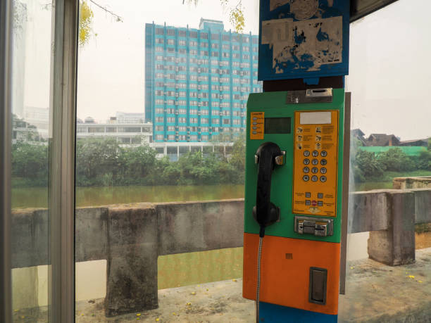 istock Phone Status in Phone box chiangmai thailand 1485956469